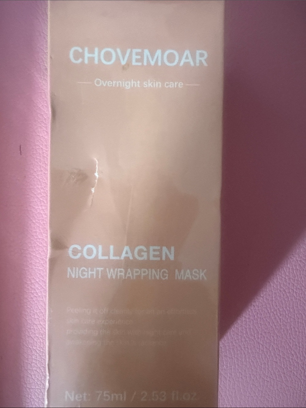 Collagen Night Wrapping Mask — Pink Overnight Treatment